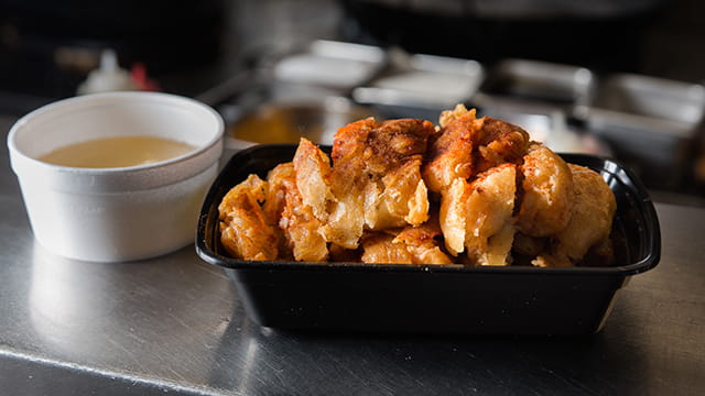 TANDOORI SOO GUY AVEC SAUCE AUX ANANAS