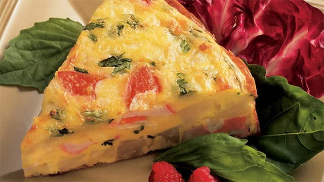 Cholula Southwestern Crab Cheese Frittata