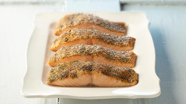 OLD BAY Crusted Salmon