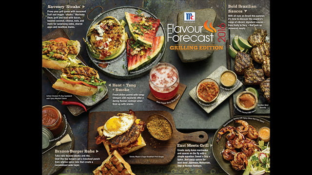 Flavour Forecast 2016 Grilling