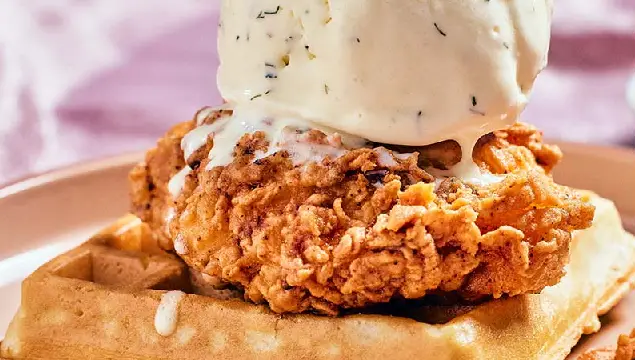 Savory Buttermilk Ranch Ice Cream