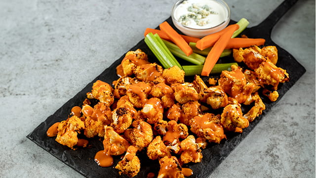 Buffalo Cauliflower Bites