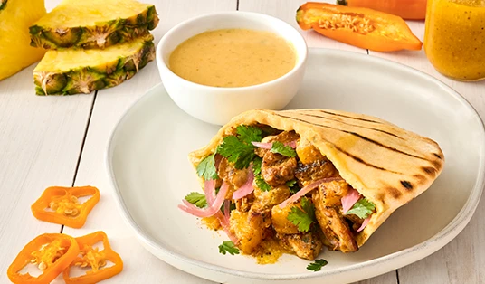 aji amarillo shawarma