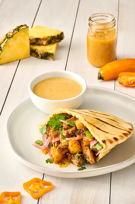 aji amarillo shawarma