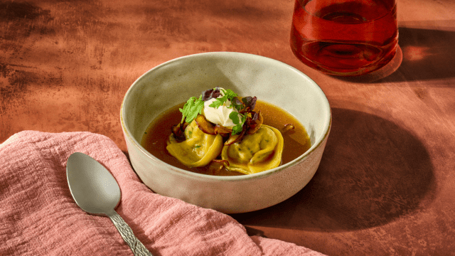 Cappelletti in Savoury Mushroom Broth