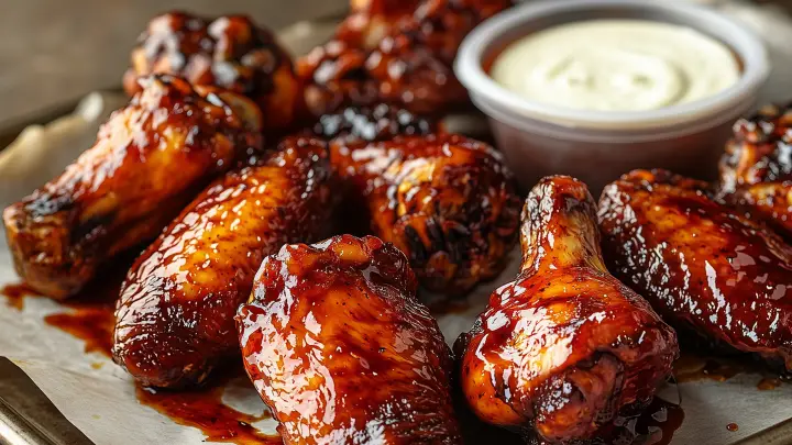 bourbon bbq wings