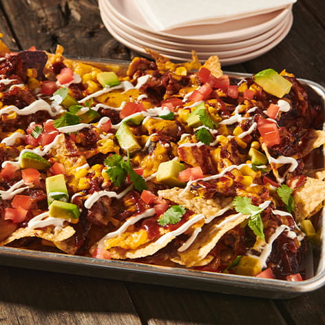BBQ Pulled Pork Nachos