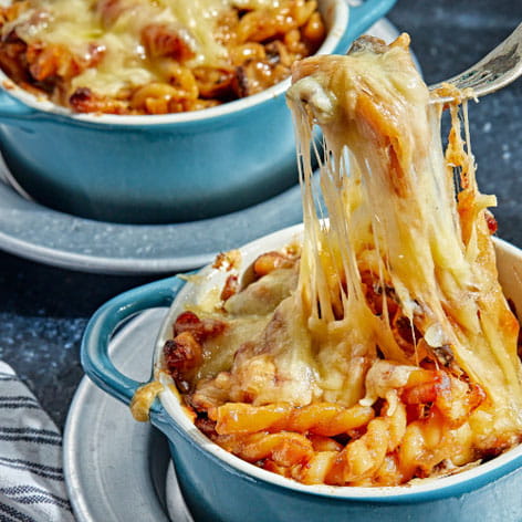 Creamy French Onion One-Pan Pasta with Mushrooms