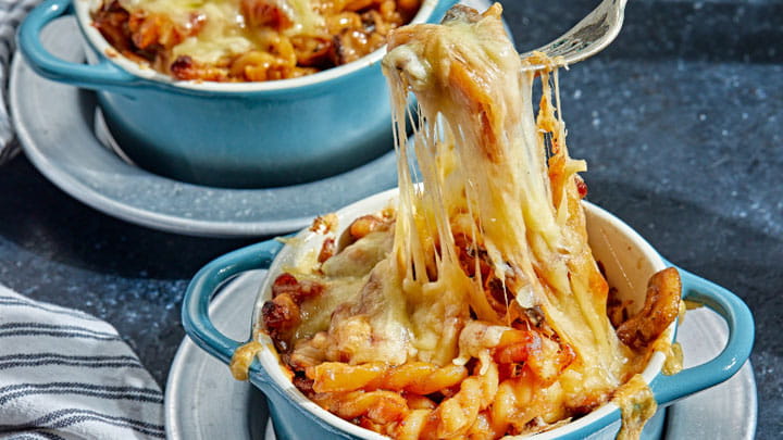 Creamy French Onion One-Pan Pasta with Mushrooms