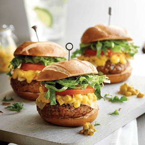 Cheeseburger Pretzel Sliders