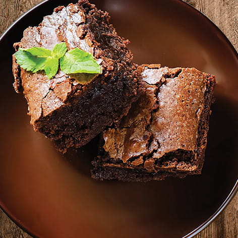 Cholula® Chewy Chocolate Chipotle Brownies