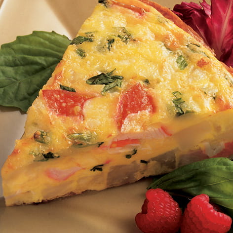 Cholula® Southwestern Crab Cheese Frittata