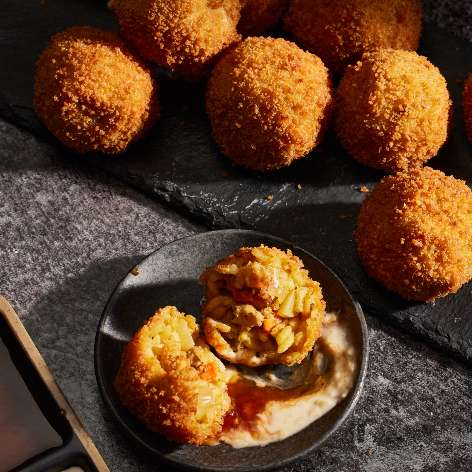 Arancini au cari façon katsu