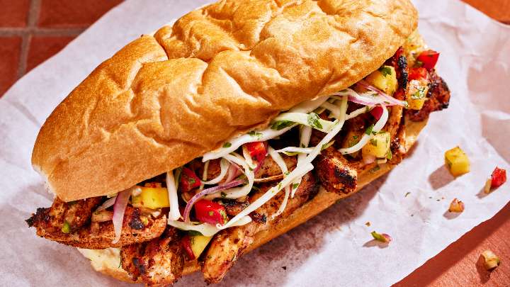 Tamarind & Pasilla Chicken Torta
