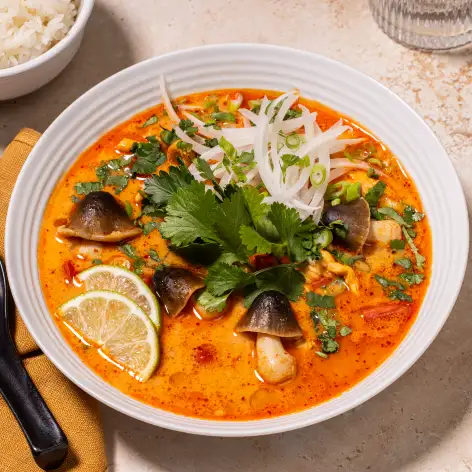 Sweet and Spicy Tom Kha Gai